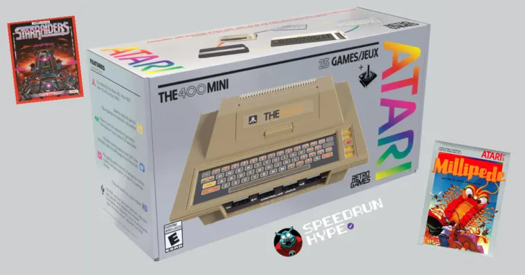 Relive the Nostalgia: Atari 400 Mini Launched Today - A Blast from the Past for Retro Gaming Enthusiasts