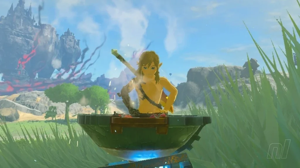 The Legend of Zelda Tears of the Kingdom - Link Humming Past Songs